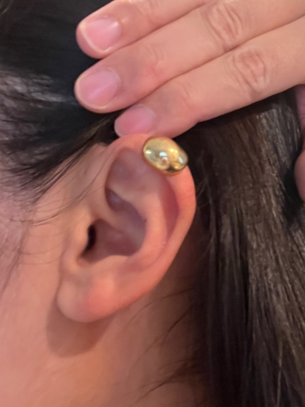 Bubble ear cuff